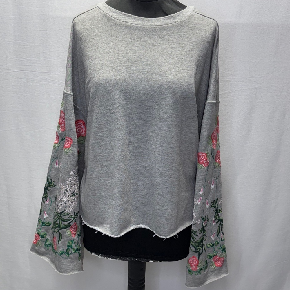 Umgee Wide Arm Sweatshirt